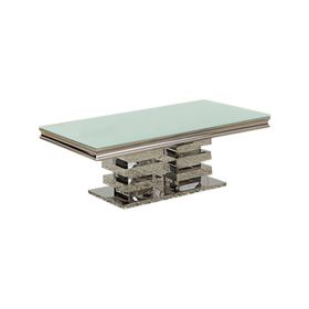 MONZA SALONTAFEL 130*70*47CM WIT