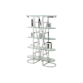 CATANIA SCHAPMEUBEL 124*49*180CM TRANSPARANT