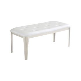 PRATO LONGCHAIR | 110X50X47 CM WHITE PU H1106-2