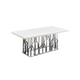 TARANTO EETTAFEL 180*90*76CM MARMER 576-1