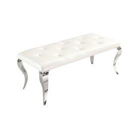 MILANO UZANMA KOLTUGU | 110X50X47 CM BEYAZ PU H1106-2