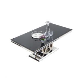 NAPOLI SALONTAFEL 130*70*45CM ZWART