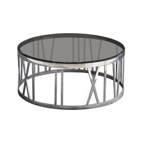 ROMA COFFEE TABLE | Ø100X42 CM GREY