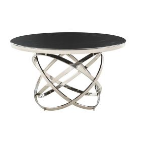 TRENTO EETTAFEL | Ø130X76 CM GRIJS
