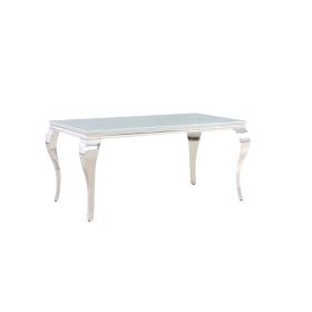 MILANO EETTAFEL 160*90*76CM SUPER WIT