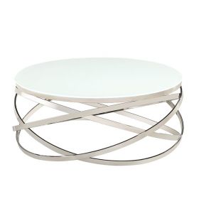 TRENTO SALONTAFEL | Ø100X42 CM SUPER WIT