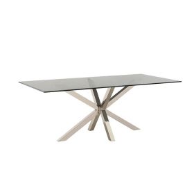 TERNI EETTAFEL | 200X100X76 CM TRANSPARANT