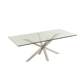 TERNI SALONTAFEL 130*70*42CM TRANSPARANT