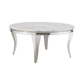 MILANO SALONTAFEL | Ø100X42 CM MARMER 757-1