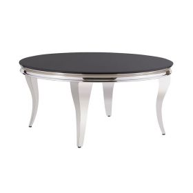 MILANO SALONTAFEL | Ø100X42 CM ZWART