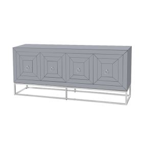 CASTRO DRESSOIR | 180X42X78 CM GRIJS