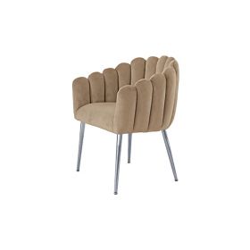 SORRENTO EETKAMERSTOEL | TAUPE STOF MJ11-8