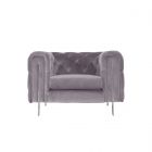 CAMPANIA FAUTEUIL | GRIJS STOF MJ11-71