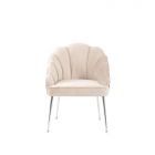 EMILLIA FAUTEUIL | TAUPE STOF MJ11-8