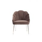 EMILLIA FAUTEUIL | BRUIN STOF MJ11-82