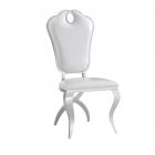 FIRENZE DINING CHAIR | WHITE PU H1106-2
