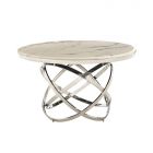 TRENTO EETTAFEL | Ø130X76 CM MARMER 757