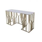 TARANTO CONSOLETAFEL GOUD | 150X45X80 CM MARMER 928