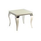 MILANO BEISTELLTISCH | 60X60X55 CM SUPER WEISS