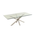 TERNI SALONTAFEL 130*70*42CM TRANSPARANT