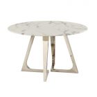 BARI EETTAFEL | Ø130X76 CM MARMER 757