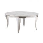 MILANO SALONTAFEL | Ø100X42 CM MARMER 757-1