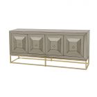 CASTRO DRESSOIR GOLD | 180X42X78 CM  GREY