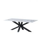 TERNI COFFEE TABLE MATT BLACK | 130X70X42 CM MARBLE 757-1