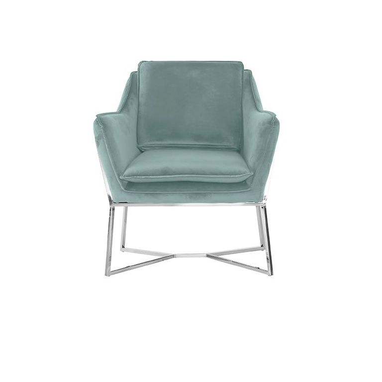 FOGGIA ARMCHAIR | GREEN FABRIC MJ11-65