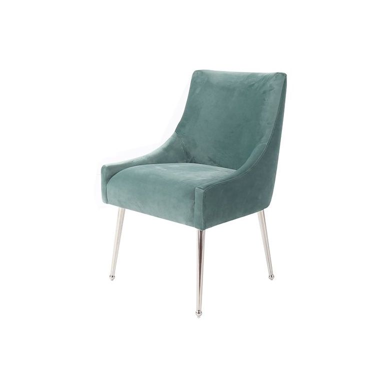 PARMA DINING CHAIR | GREEN FABRIC MJ11-65