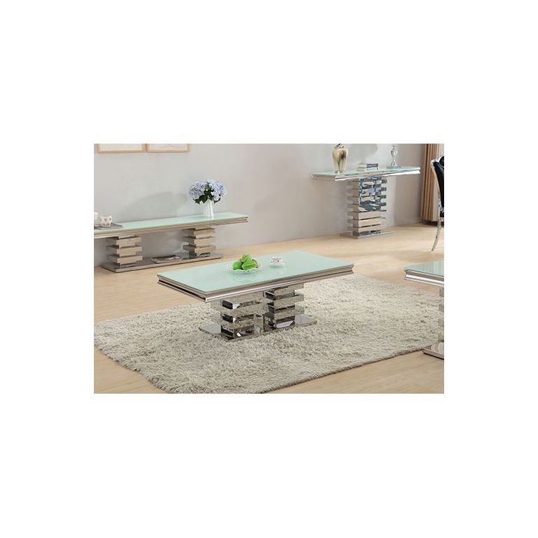 MONZA COFFEE TABLE | 130X70X47 CM WHITE