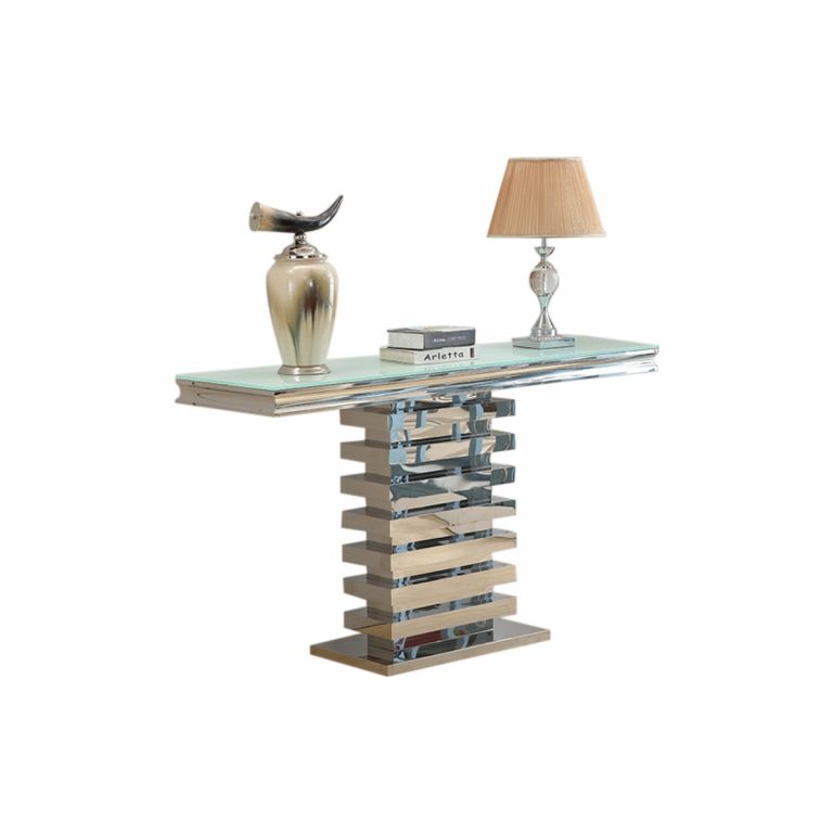 MONZA CONSOLE TABLE | 160X45X86 CM WHITE