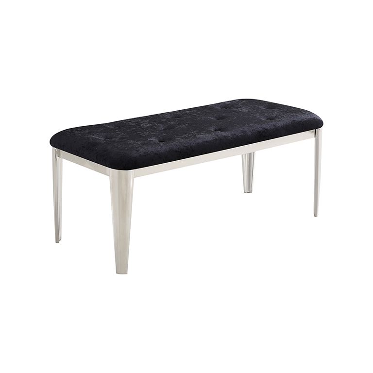 PRATO LONGCHAIR | 110X50X47 CM BLACK FABRIC A41-23