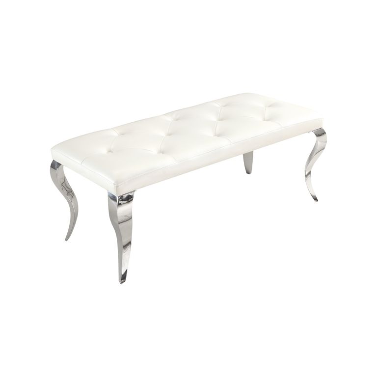 MILANO UZANMA KOLTUGU | 110X50X47 CM BEYAZ PU H1106-2
