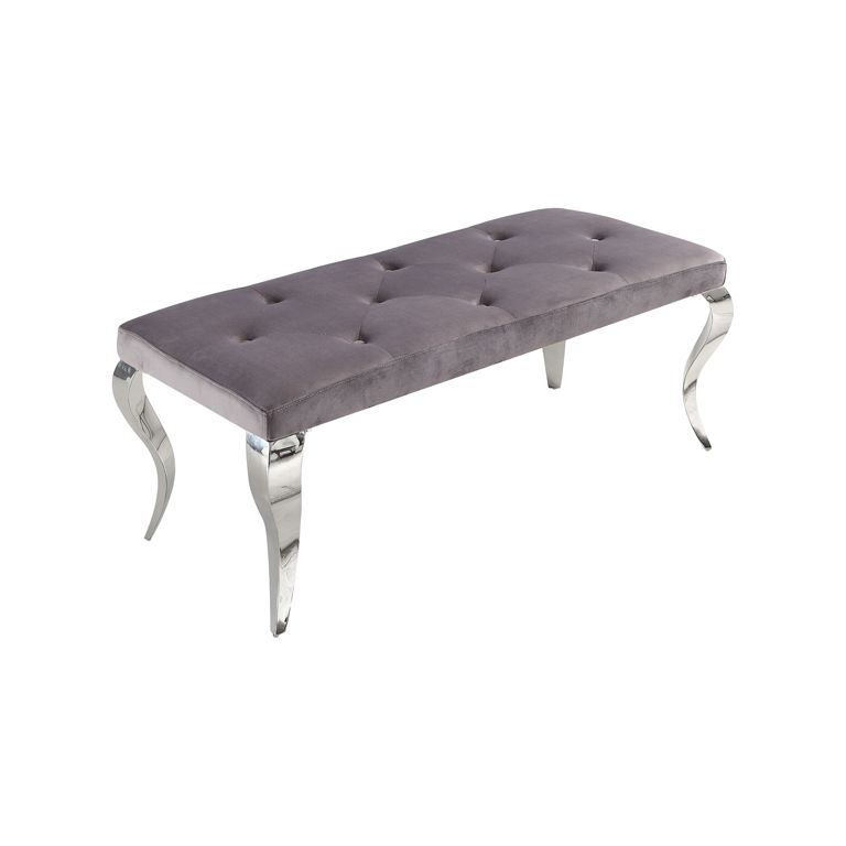 MILANO UZANMA KOLTUGU | 110X50X47 CM GRI KUMAS VELU97A