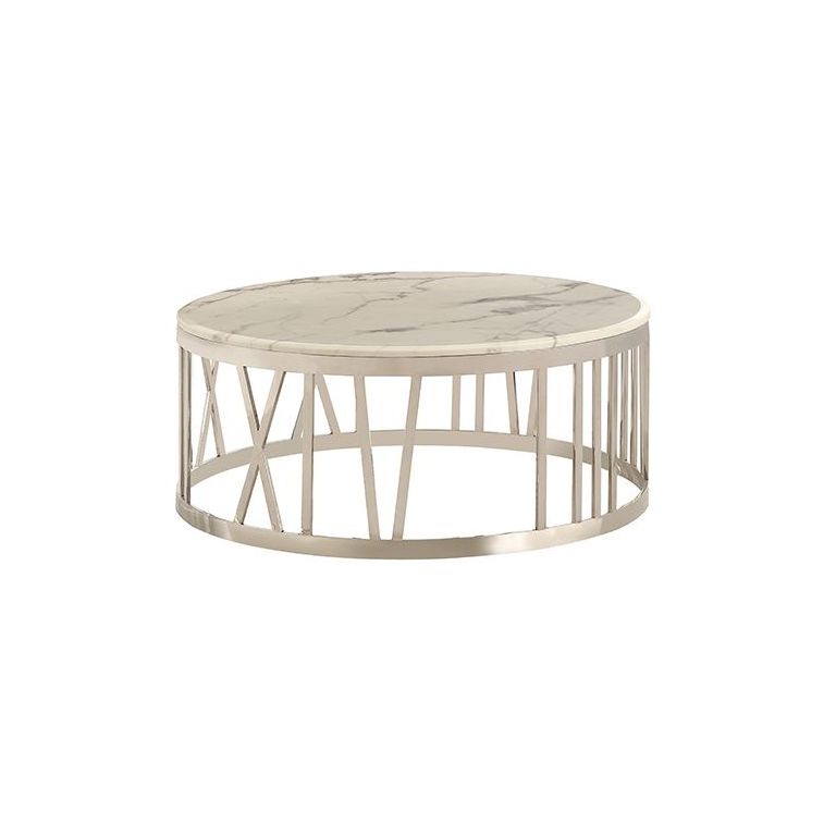 ROMA COFFEE TABLE | Ø100X42 CM MARBLE 757-1