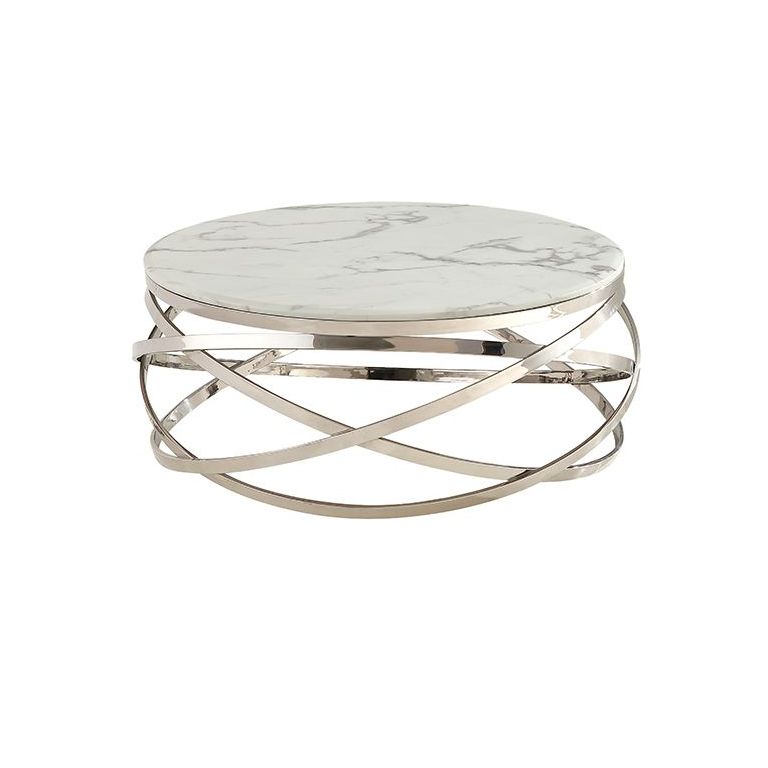 TRENTO COFFEE TABLE | Ø100X42 CM  MARBLE 757-1