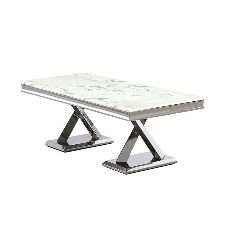 FERRARA COFFEE TABLE | 130X70X45 CM MARBLE 757-1
