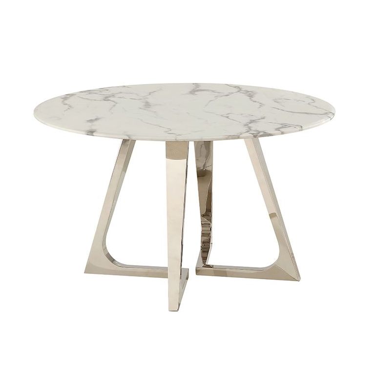 BARI DINNER TABLE | Ø130X76 CM MARBLE 757-1