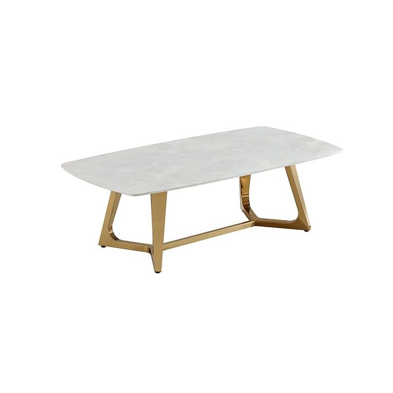BARI COFFEE TABLE GOLD | 130X70X45 CM MARBLE 928