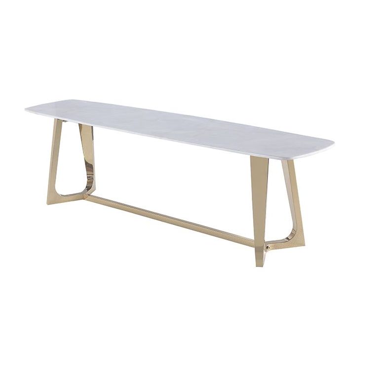 BARI TV STAND GOLD | 180X42X45 CM MARBLE 928
