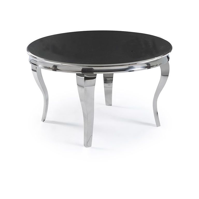 MILANO EETTAFEL | Ø130X76 CM ZWART
