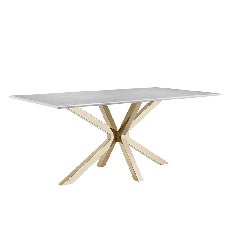 TERNI TISCH GOLD | 180X100X76 CM MARMOR 928