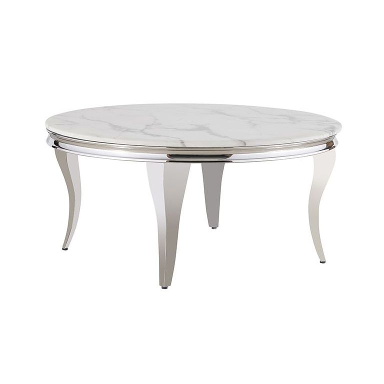 MILANO COFFEE TABLE | Ø100X42 CM MARBLE 757-1