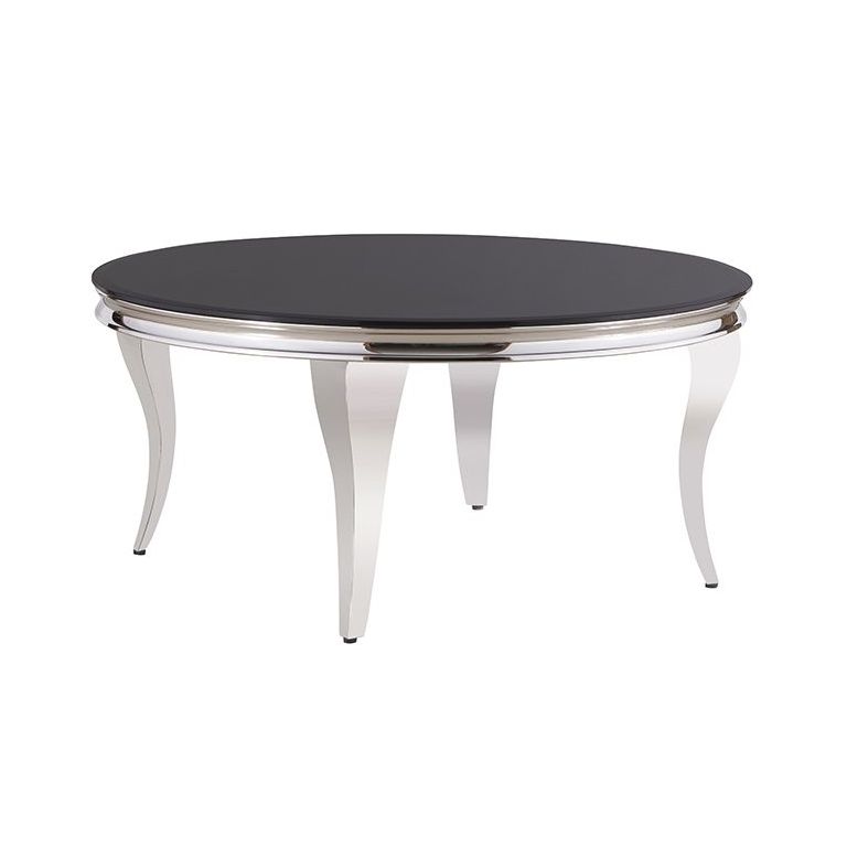 MILANO COFFEE TABLE | Ø100X42 CM BLACK