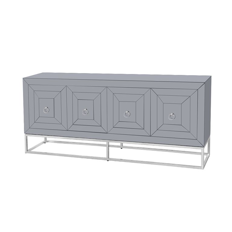 CASTRO DRESSOIR | 180X42X78 CM GRIJS