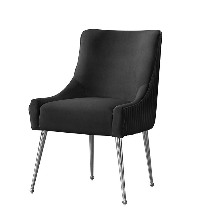 ARONA DINING CHAIR | BLACK FABRIC MJ11-111