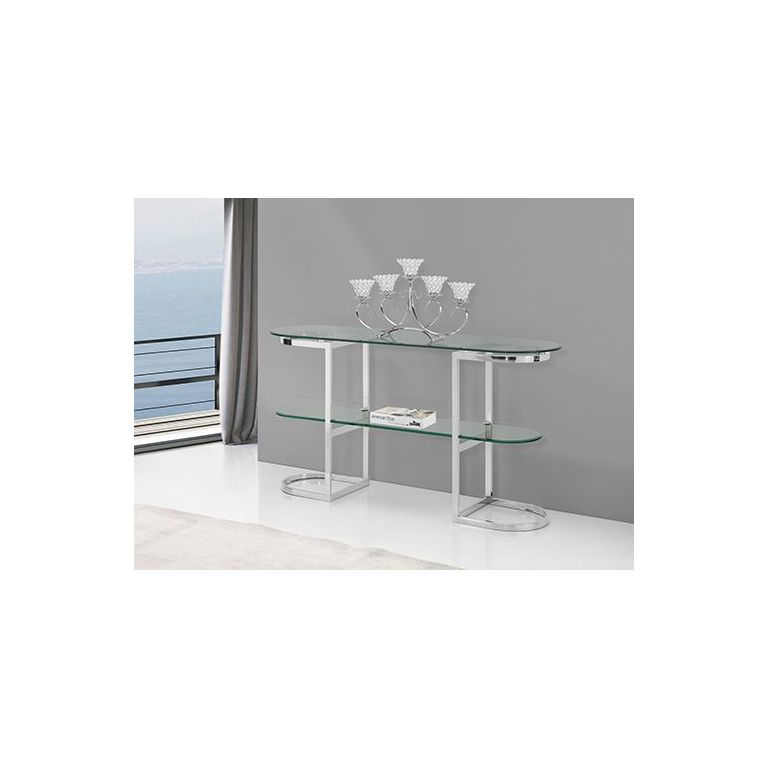 CATANIA CONSOLETAFEL | 150X45X80 CM TRANSPARANT
