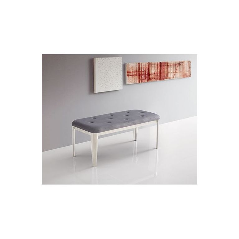PRATO RÉCAMIERE | 110X50X47 CM GRAU STOFF VELU97A