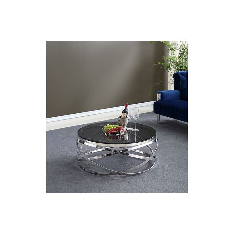 TRENTO COUCHTISCH | Ø100X42 CM GRAU